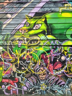 Product picture Tagged over green monster and other comic heroes