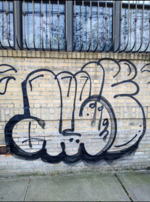 Product picture Barred windows graffiti art